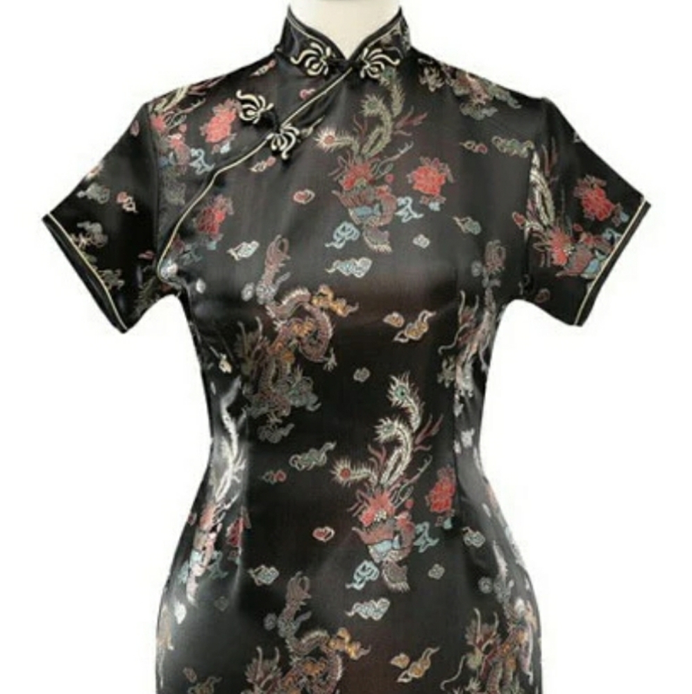 COPY - Dragon & Phoenix Pattern Dress (Free)